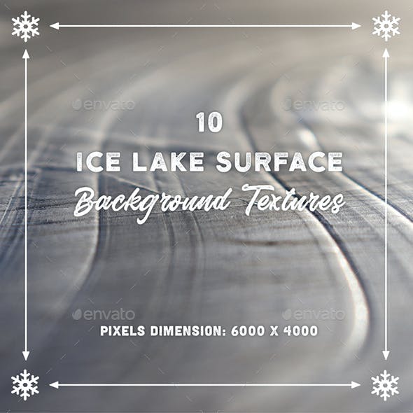 10 Ice Lake Surface Backgrounds