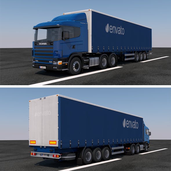 Truck / TIR / Logo / Delivery