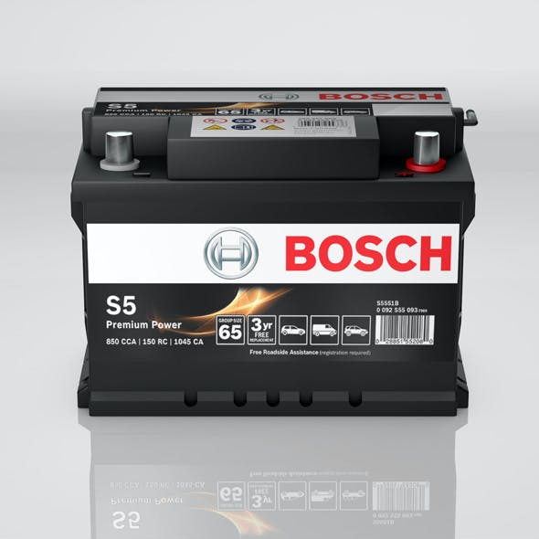 High detailed Bosch Auto Car Battery S5 Premium Power
