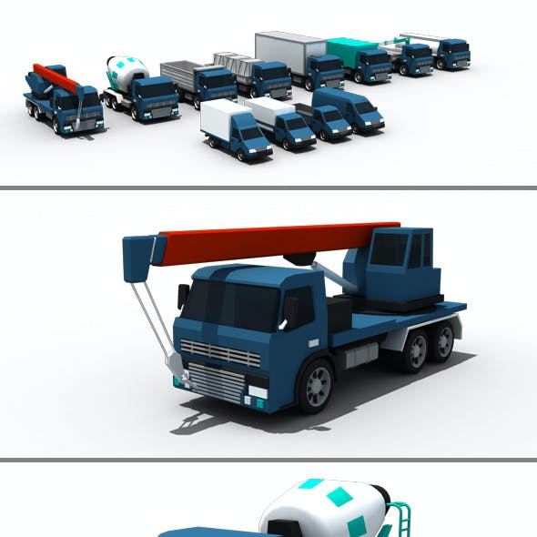 Low Poly Cars Pack