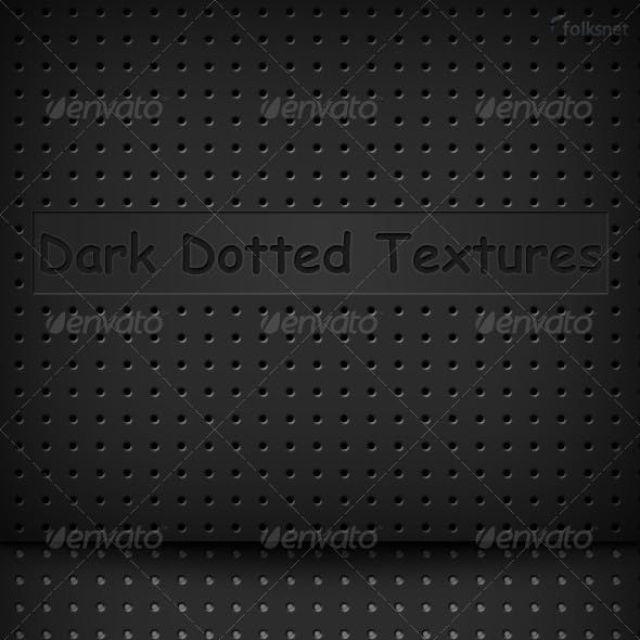 Dark Dotted Textures