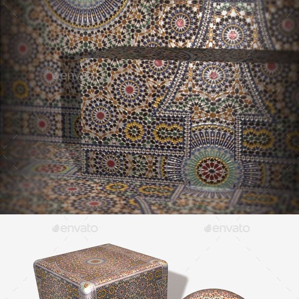 Moroccan Tiles Seamless Texture