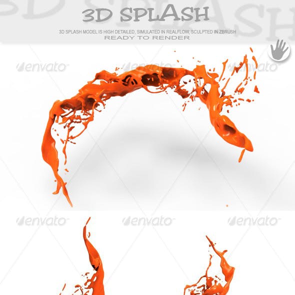 HD Abstract Water Paint Liquid Splash 27