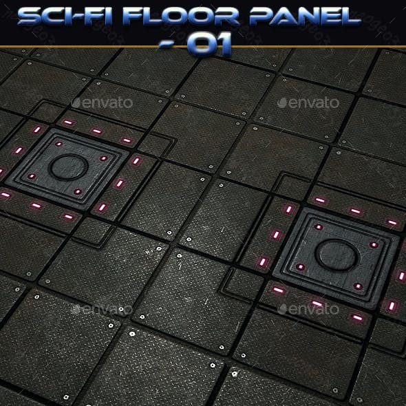 Sci-fi Floor Panel 01