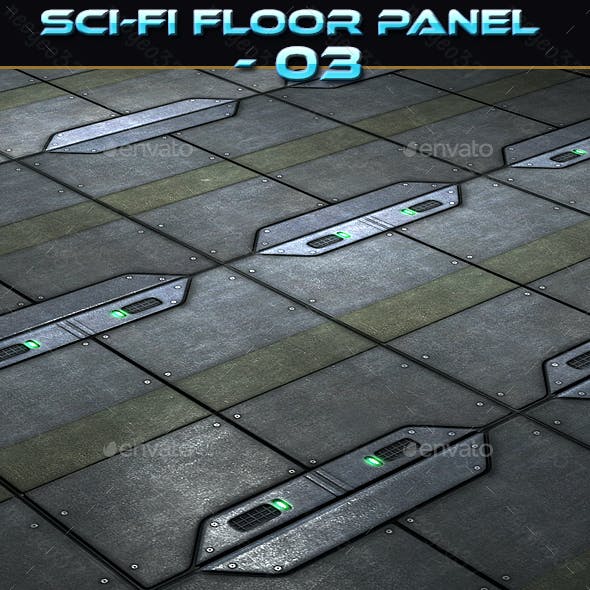 Sci-fi Floor Panel 03